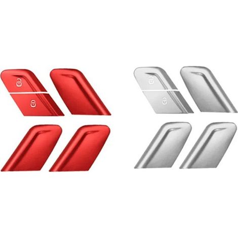 5 door lock stickers suitable for 22-24 year old Mercedes-Benz C-Class W206, C200, C220, C260, and C300 models. (1/4)