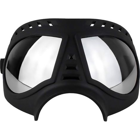 Lunettes pour chien anti-UV, imperméables, coupe-vent et réglables, couleur pâle, pour chiens moyens et grands. (1/5)