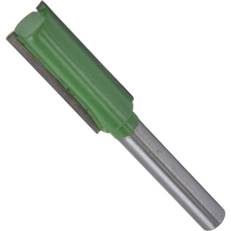 Outil de menuiserie à lame droite allongée en acier allié à double tranchant avec manche de 6,35 mm (1/4 pouce). (1/5)