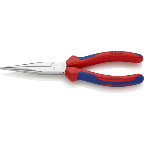 Knipex Pinza per Meccanica Cromata, Rivestiti in Materiale Bicomponente 200 Mm 38 15 200 (1/3)