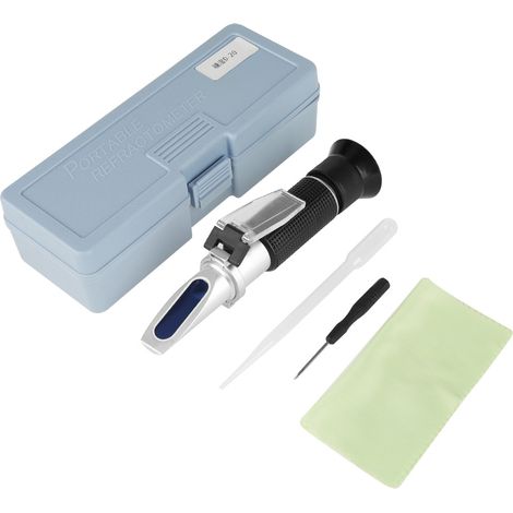 Professional 0‑20% Accurate Brix Refractometer Honey Beer Fruit Juice Sugar Tester Meter