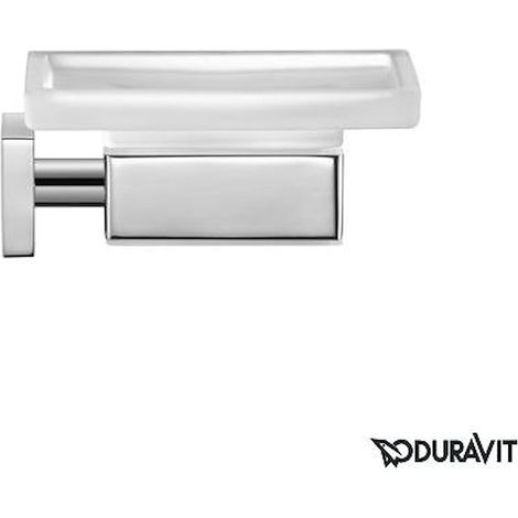 Duravit Karree porte-savon mat, chrome, 0099521000, 0099521000 (1/5)