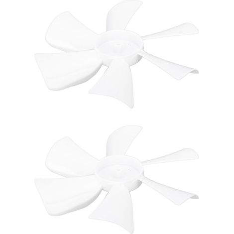 Lot de 2 pales de ventilateur de toit de salle de bain de camping-car de 15 cm (6 pouces) à haute efficacité, compatibles avec les modèles Heng's White. (1/5)