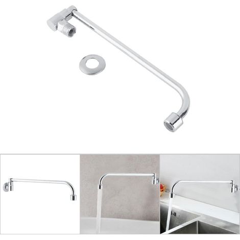 G1/2" Wand-Kaltwasserhahn für Restaurantküchenspüle, einlochig (30 cm)