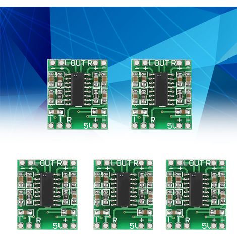 Miniatur-Digitalverstärkerplatine, 2x3W, Klasse D PAM8403, hoher Wirkungsgrad, 2,5-5V, USB-Stromversorgung. (1/5)