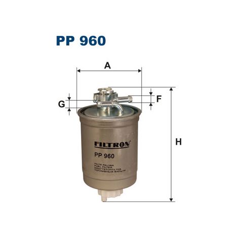 Kraftstofffilter PP960 Filtron