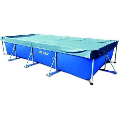Cubierta para piscina con estructura de 460 x 226 cm Intex 28039