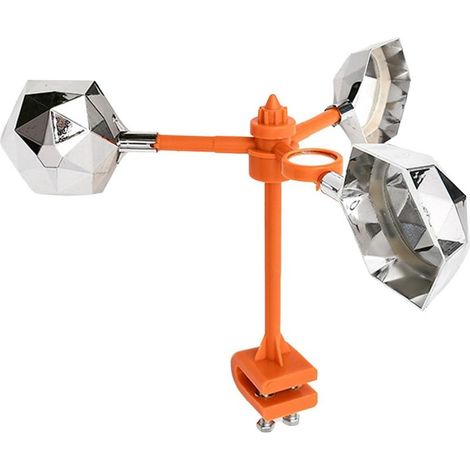 Moulin à Vent pour Oiseaux en Métal Outil de Dissuasion Réfléchissant pour Jardin et Verger Effaroucheur d'oiseaux Extérieur Protection Arbres Fruitiers Pelouse Acier Inoxydable (1/5)