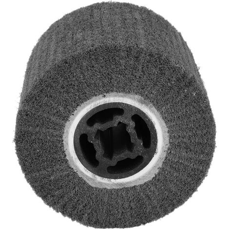 Brosse abrasive à lamelles en nylon pour polissage et brunissage de fil, accessoire meule (600) (1/3)