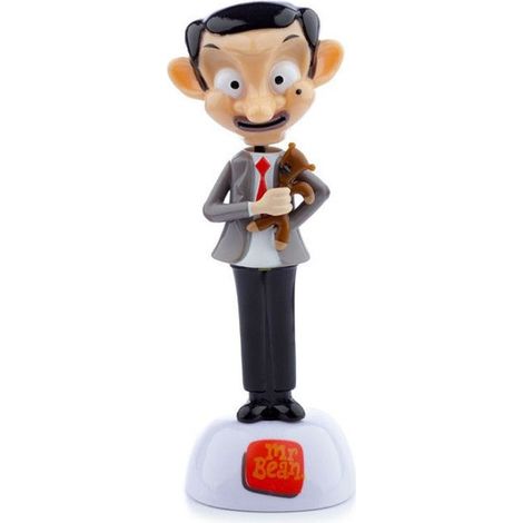 Figurine - Mister Bean et son ourson - Humour - Décoration - 10 cm hauteur (1/5)