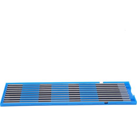 10 électrodes en cérium tungstène pour soudage TIG à l'argon, tête grise, WC20, 3 x 175 mm (1/5)