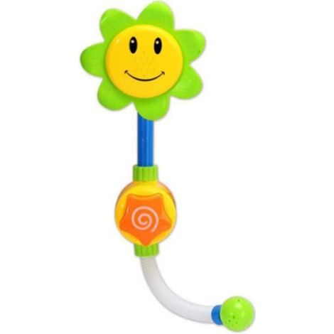Jouet De Bain - Tournesol Douche - Pour Enfant - Ventouse Fixation - ABS PVC - 1 Pièce (1/5)