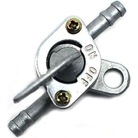 Robinet De Carburant Universel,Robinet Essence,Commutateur De Robinet De Carburant Réservoir De Carburant,Valve de Réservoir de Carburant en Ligne Pompe à Essence Interrupteur de Soupape on/O (1/3)