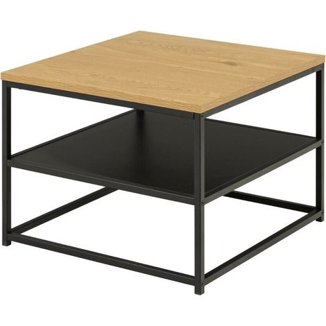 Mesa de centro Norsica 586 , 42x55x55cm, Diámetro: 0, MDF, Angular (1/5)