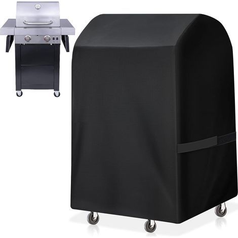 Housse Barbecue Extérieur77x61x110 cmOxford 420D RobusteNoirUniverselle (1/5)