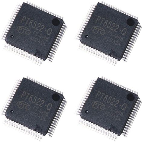 Este chip es adecuado para solucionar problemas de pantalla negra en módulos de alimentación de velocímetros con chips IC para automóviles que contienen cuatro chips PT6522-Q, y es aplicable a los mod