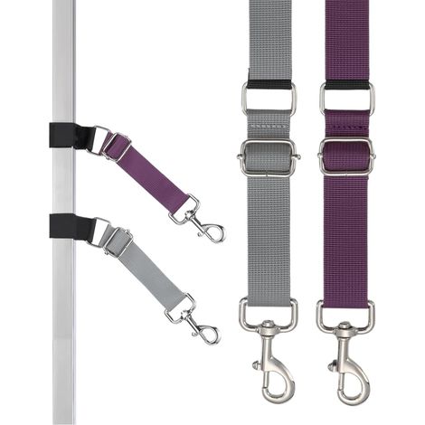 Laisse de bras de toilettage pour chien – 2 pièces pour bras de table de toilettage pour chien – Extension de retenue de bain pour animal domestique pour couper les ongles et laver les races de petite (1/5)