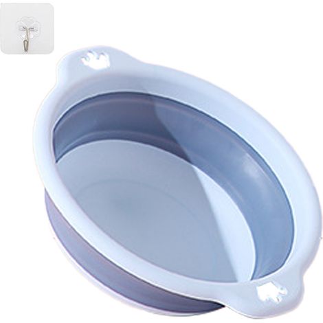 Bac à Laver Pliable - Polypropylène et TPE - 28 x 20 x 12 cm - Pour Cuisine Maison Camping Extérieur - 1 Pièce (1/5)