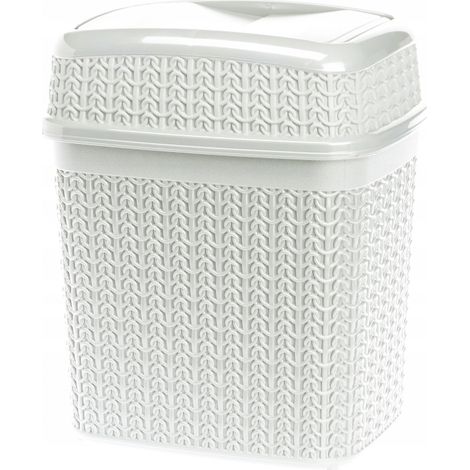 Pattumiera Galicja 5 l bianco 1 pz.