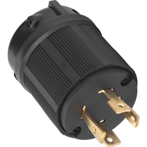 Prise industrielle verrouillable à 4 trous en laiton PA66 pour générateur, sèche-linge, cuisinière, 260/450 V CA, 30 A (1/5)