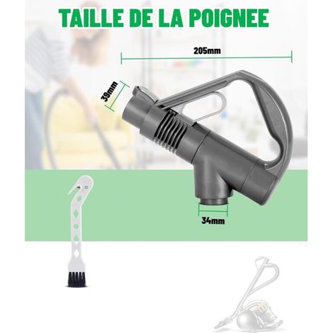 Poignée Rechange Compatible avec Dyson DC29 DC33C DC37 DC52 DC19 DC23 DC26 DC32 DC36 DC48 Piece Détachée Manche pour Dyson 917276-01 Poignee Accessoire Aspirateur (1/4)