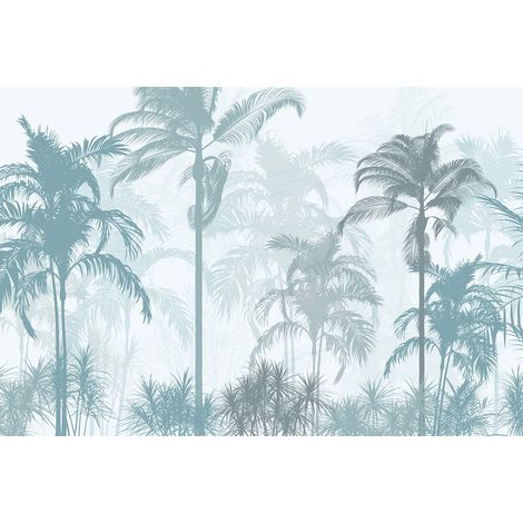 Papier peint panoramique - Forêt Tropicale - 130 cm x 87 cm (1/2)