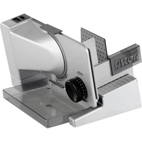 Ritter Serano 7 trancheuse électrique argent métallique