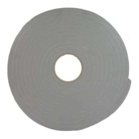 Ruban mousse simple face PVC gris Norton 3mm x 12mm x 30m (1/2)