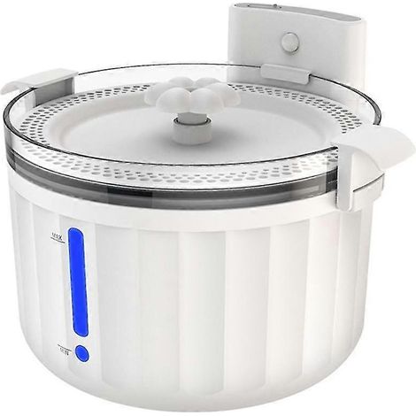 Fontaine à eau automatique sans fil de 2 l avec détecteur de mouvement pour animaux de compagnie, distributeur d'eau sans fil pour chiens. (1/5)
