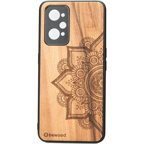 Custodia in legno Realme GT 2 / GT Neo 2 / GT Neo 3T MANDALA APPLE TREE