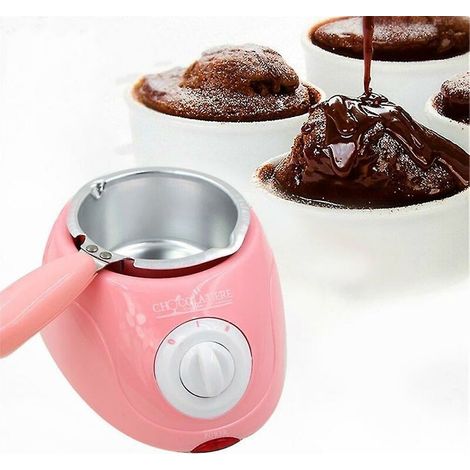 Chocolat chaud durable Melting Pot Fondue électrique Fondue Machine Set Outil de bricolage (1/5)