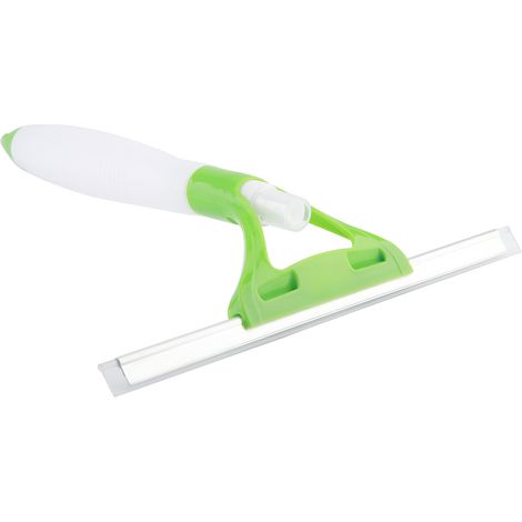 1 Nettoyant vitres,grattoir fenêtre,réservoir eau intégré,système vaporisation,usage intérieur extérieur (1/5)