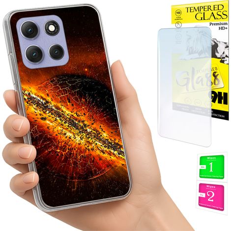Funda para Motorola Moto G86 Power, carcasa trasera con foto y cristal 9H. (1/5)