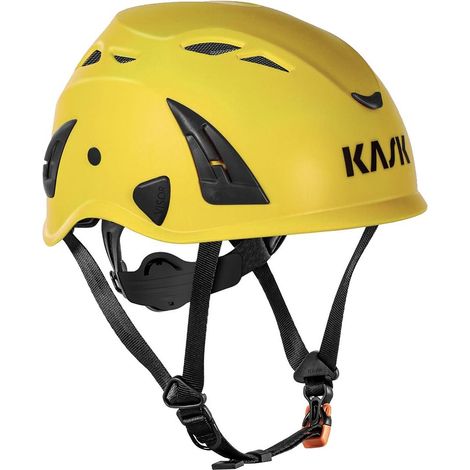 Casco protector amarillo Kask WHE00104-202 SuperPlasma AQ EN 397