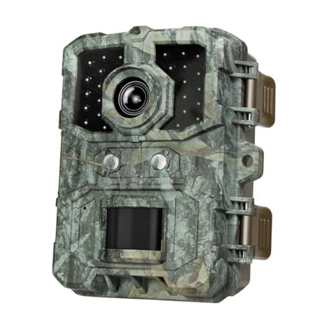 LogiLink WC0066 - Cámara de Caza con visión Nocturna y Detector de Movimiento, resolución de vídeo 4K + resolución de Foto de 36 MP, Sensor PIR de 90°, Clase de protección IP66
