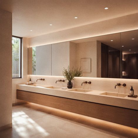 LED Downlight Einbaustrahler 15W Rund Badezimmer IP44 Ausschnitt Ø 115 mm 4000K Neutralweiß (1/5)