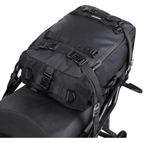 Motorrad Hecktasche Multifunktional 10/20/30L Wasserdicht Schwarz (1/5)