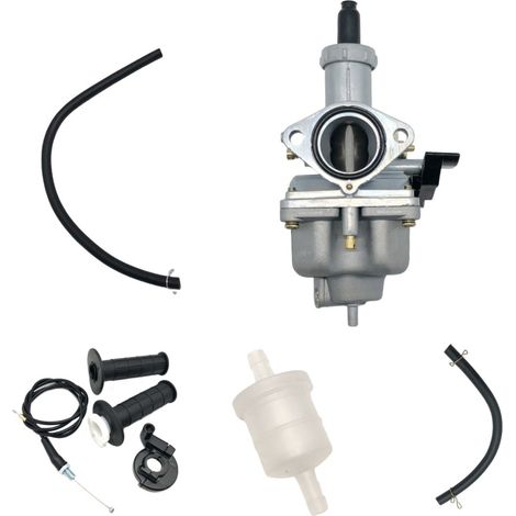Carburetor + Handlebar Kit XR100 XR100R CRF100F PZ26 Manual 404-011 (1/4)