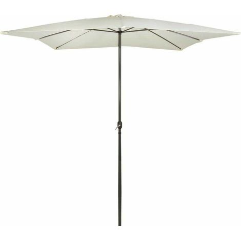 Ombrellone Aktive Garden Crema 300x275 cm con Manovella