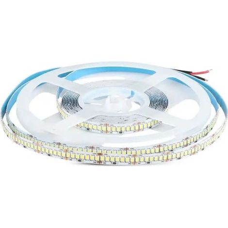 V-TAC LED-Streifen SMD2835 18W/m 5m 238 LED/m 135LM/W 24V Kaltweiß IP20 10mm