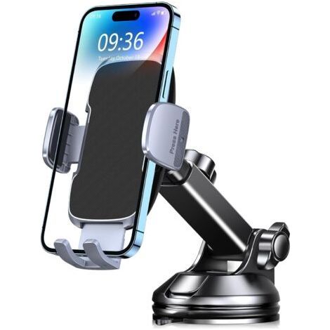Car cell phone holder, [super strong suction cup type] cell phone holder, 360° rotation, easy to use, 4-7 inch smartphone (1/4)
