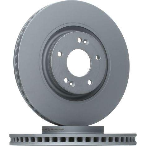 Lot de 2 Disques de frein ATE 24.0128-0258.1 HYUNDAI 51712-2T000 51712-2T100 (1/2)