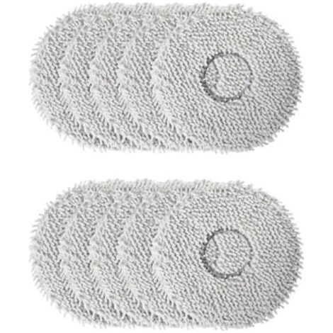 PA 10er-Pack Stoffpads für Dre/ame L10s Ultra, L20 Ultra, X40 Ultra Complete, L10s Pro Ultra Heat, Xia/omi X10+, Mikrofaser-Mopp-Zubehör (1/4)