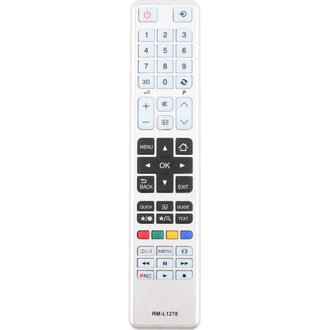 Mando Multifunción RML1278 para televisor Toshiba (sustitución de dispositivo controlador) (1/5)
