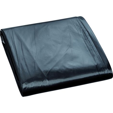 Color Expert Bauplane LDPE 75 my 4 x 5 m = 20 m² schwarz Abdeckfolie