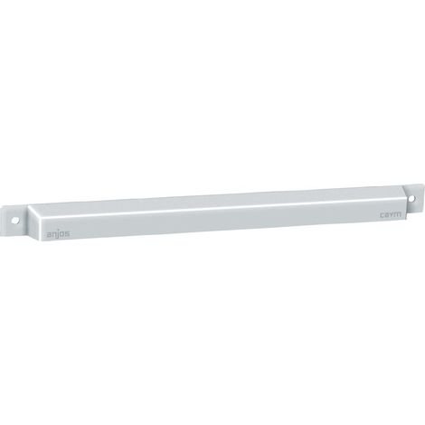 Anjos Ventilation – Capuchon de façade CAVM – Bouche VMC 295mm – Hauteur 20mm – Épaisseur 18mm – Couleur blanc