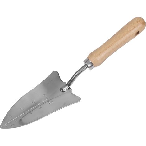 Sealey GTWH004 Premier Slim Head Trowel with Ash Handle & Stainless Steel Blade (1/2)
