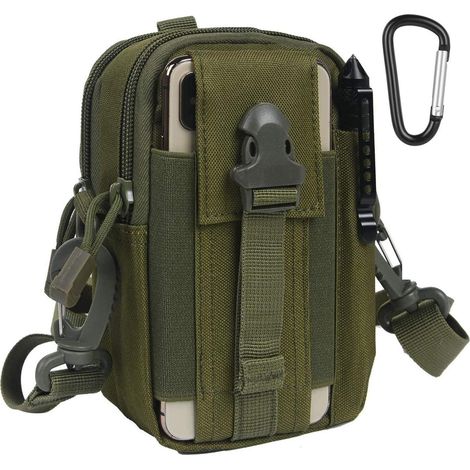 Taktische Hüfttasche mit MOLLE-System, wasserdicht, für Outdoor & Reisen (1/5)