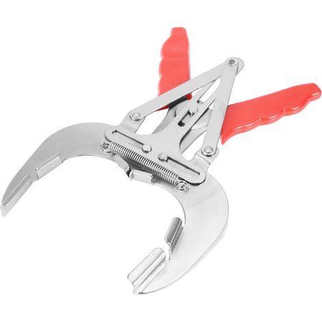 Outil Pinces Compression Expansion Pose Retrait Segments Piston Voiture Acier Plastique Rouge Argent 6 Pouces (1/5)