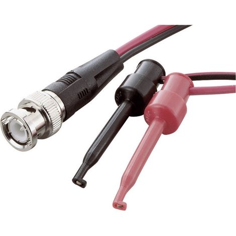 VOLTCRAFT BNC-Messleitung 0.80 m Schwarz, Rot